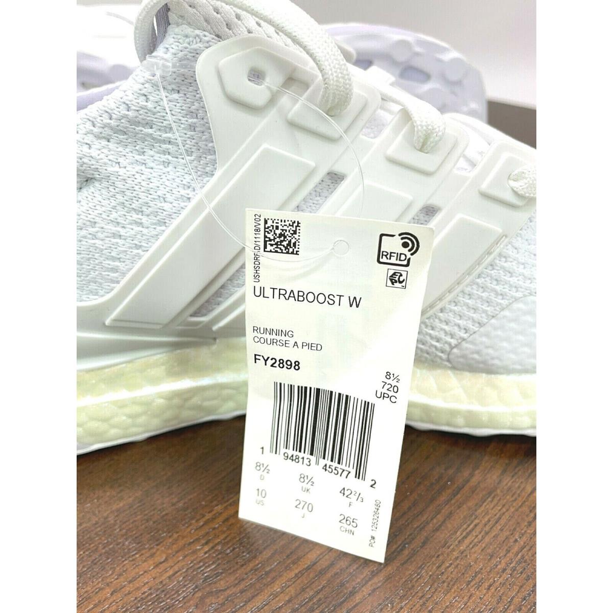 Adidas shoes Ultraboost - White/White/White , Cloud White/Crystal White/Supplier Colour Manufacturer 9
