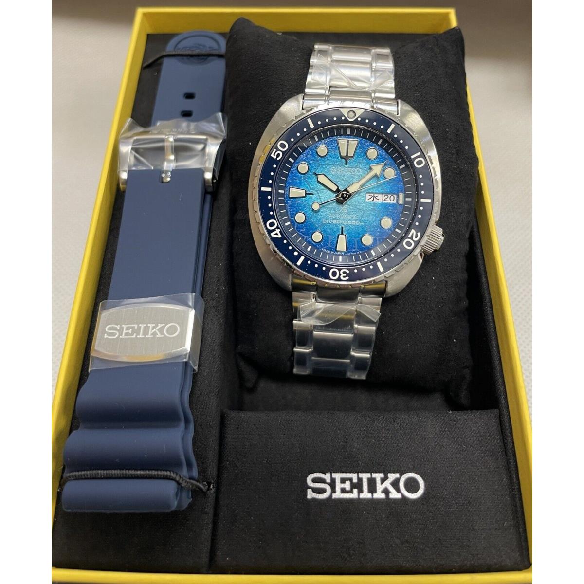 Seiko Automatic Prospex Turtle Divers 200M Special Edition Watch SRPH59