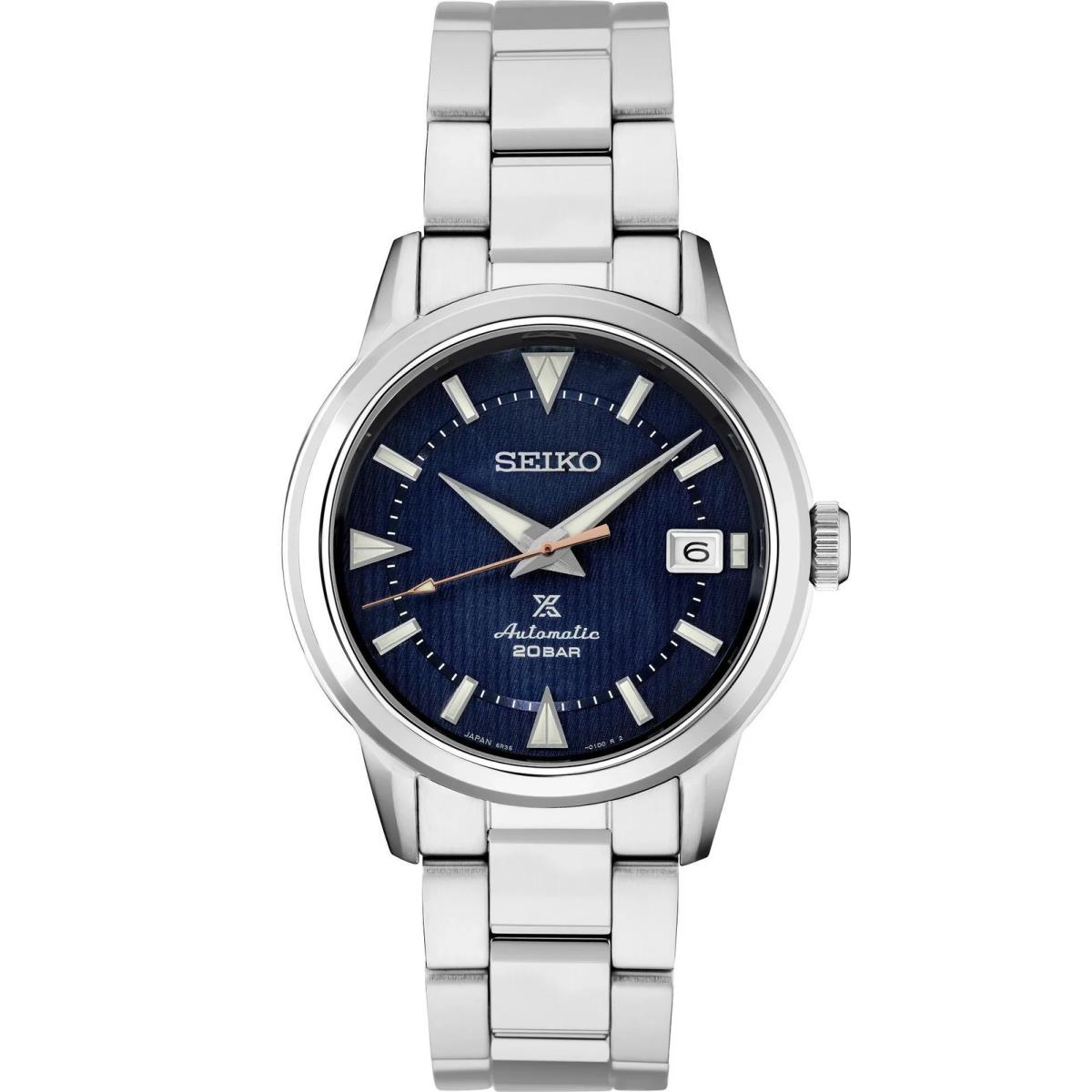 Seiko Prospex Alpinist Mens Automatic Blue Dial Watch SPB249