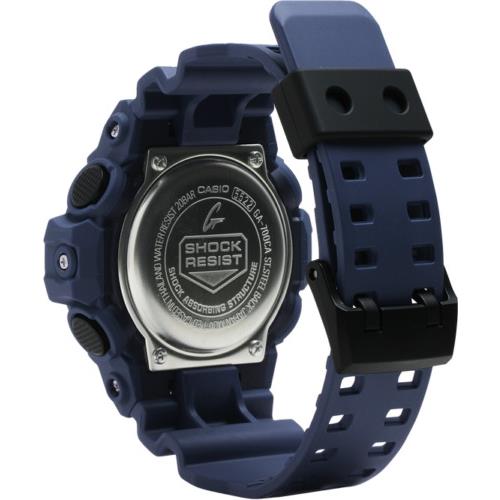 G-shock By Casio Men`s GA700CA-2A Blue Digital Watch Timepiece Active Sports - Dial: Blue, Band: Blue, Bezel: Blue