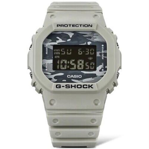 Casio G-shock Camo Dial Digital Resin Strap Watch DW5600CA-8