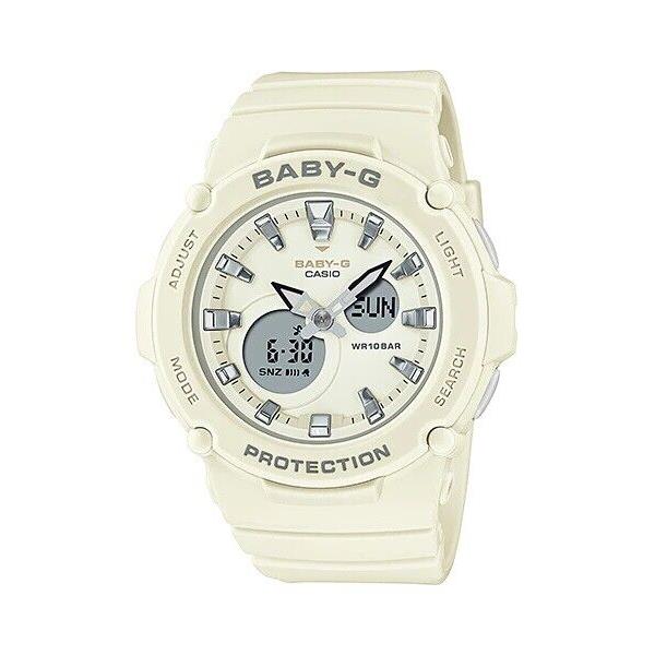 Casio Baby-g Standard Analog-digital Cotton Beige Resin Band Watch BGA275-7A