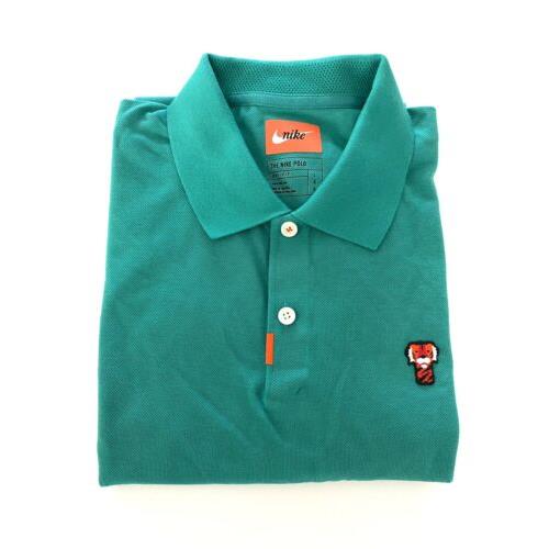 Nike TW Tiger Woods Frank Golf Polo Shirt Masters 2020 Green CJ0880 370 sz XL