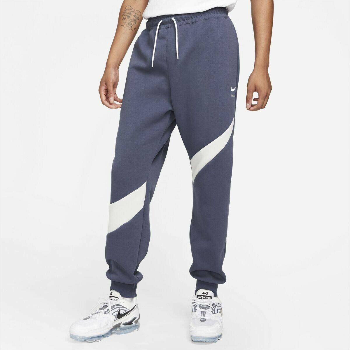 Nike Sportswear Swoosh Tech Fleece Jogger Size L Pants Thunder Blue DH1023-437