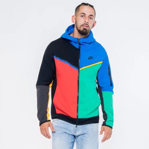 nike tech fleece hoodie multicolor