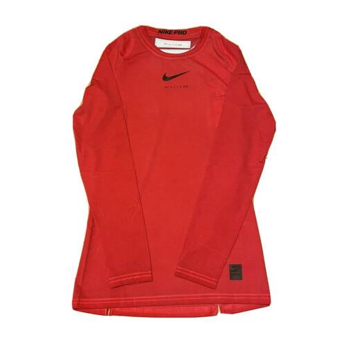 Nike 1017 Alyx 9SM Pro Compression Long Sleeve Shirt Red Size Large