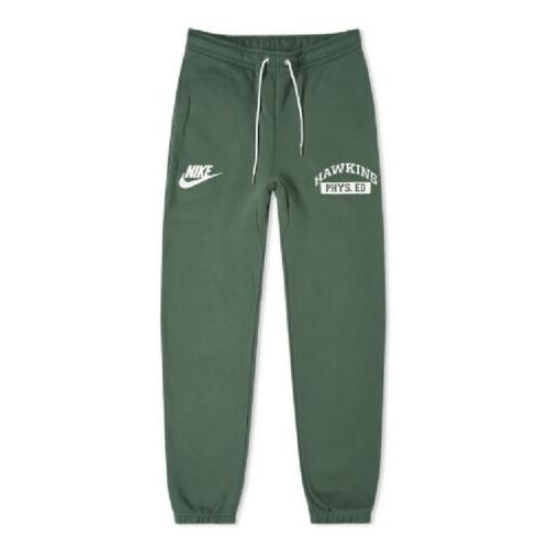 nike sweats green