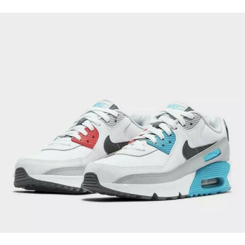 air max 90 white iron grey chlorine blue