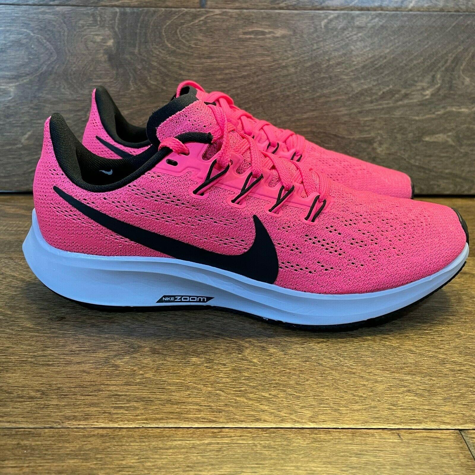 black hot pink nike shoes