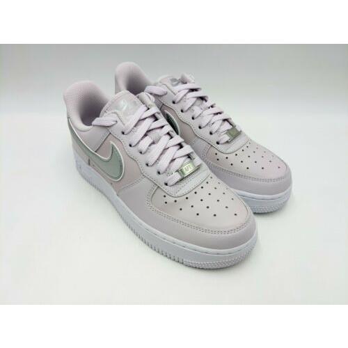 Nike Air Force 1 `07 Ess Venice Silver White DD1523-500 Women`s Shoes Size  8.5