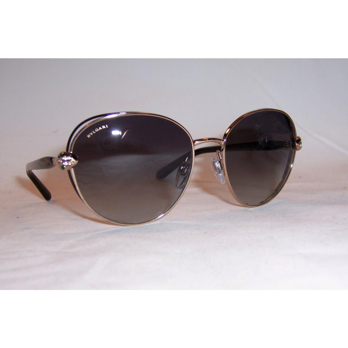 Bvlgari Sunglasses BV 6087B 20238G Black Gold/gray 6087