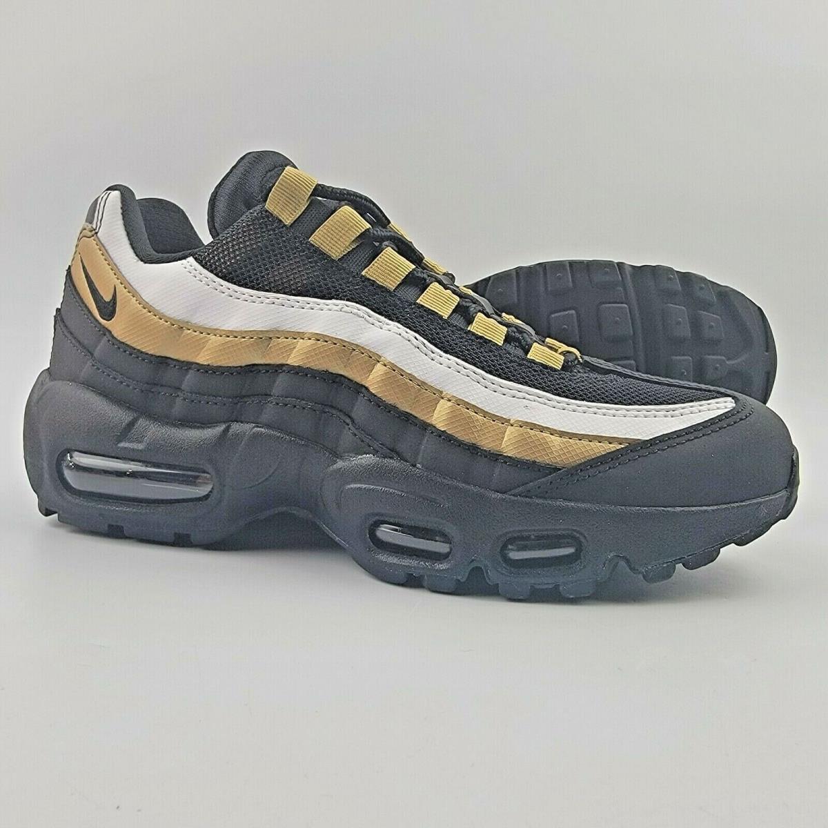 Nike Air Max 95 OG Running Shoes Black Gold AT2865-002 Mens 7.5 Womens 9