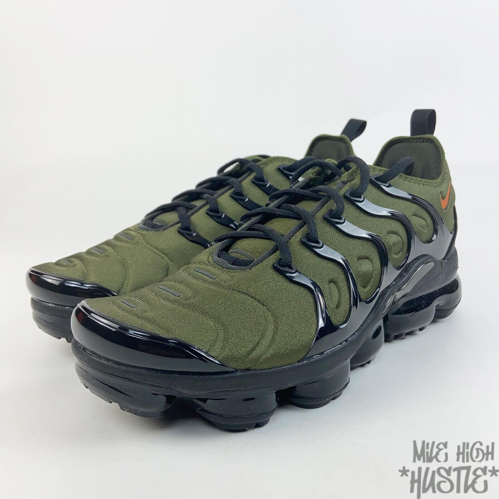 nike tns olive green