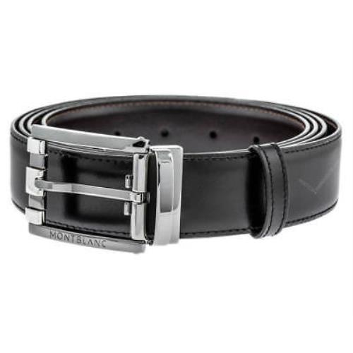 Montblanc 103445 Classic Line Men`s Reversible Leather Belt