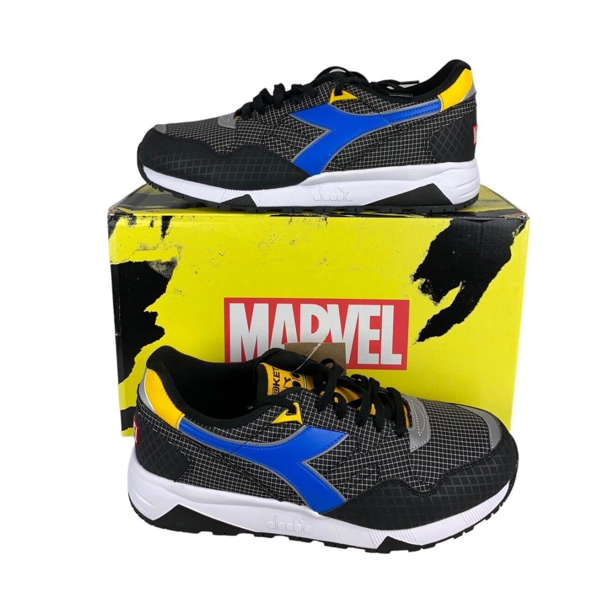 Diadora x Marvel Wolverine Market N9002 Spectra Yellow/black Mens Size 10