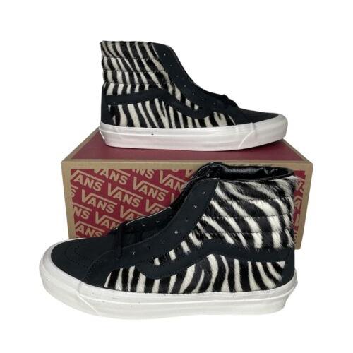 Vans Sk8-Hi 38 Dx Black/zebra Premium Skate Shoes VN0A38GF4ZD1
