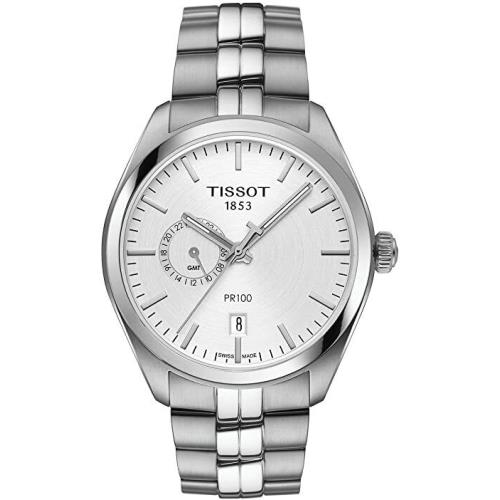 Tissot PR 100 Stainless Steel Silver Dial Men`s Watch T101.452.11.031.00