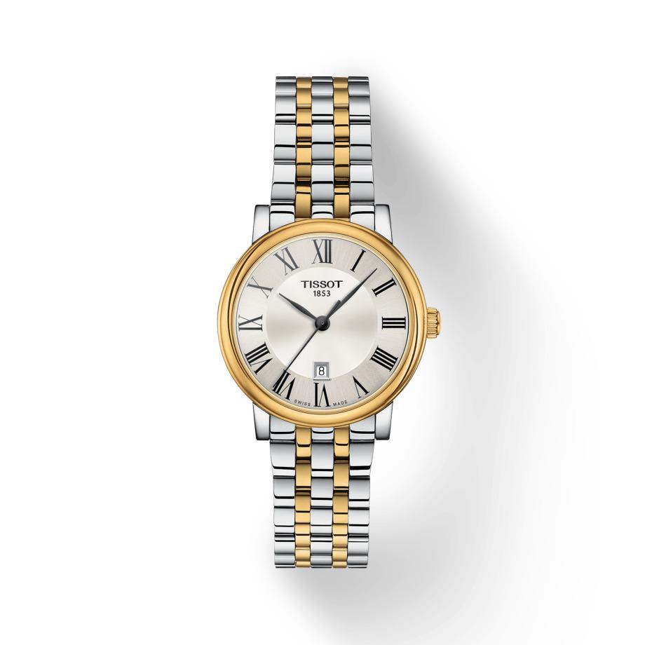 Tissot Carson Premium Lady Two Tone Ladies Watch T122.210.22.033.00