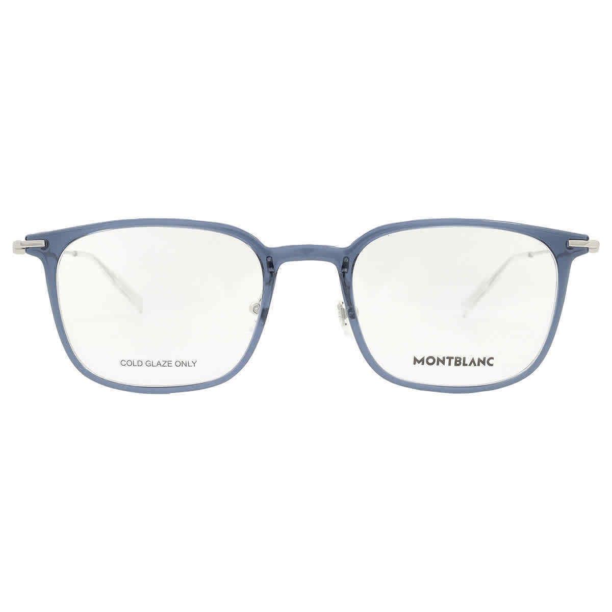 Montblanc Demo Square Men`s Eyeglasses MB0100O 004 52 MB0100O 004 52