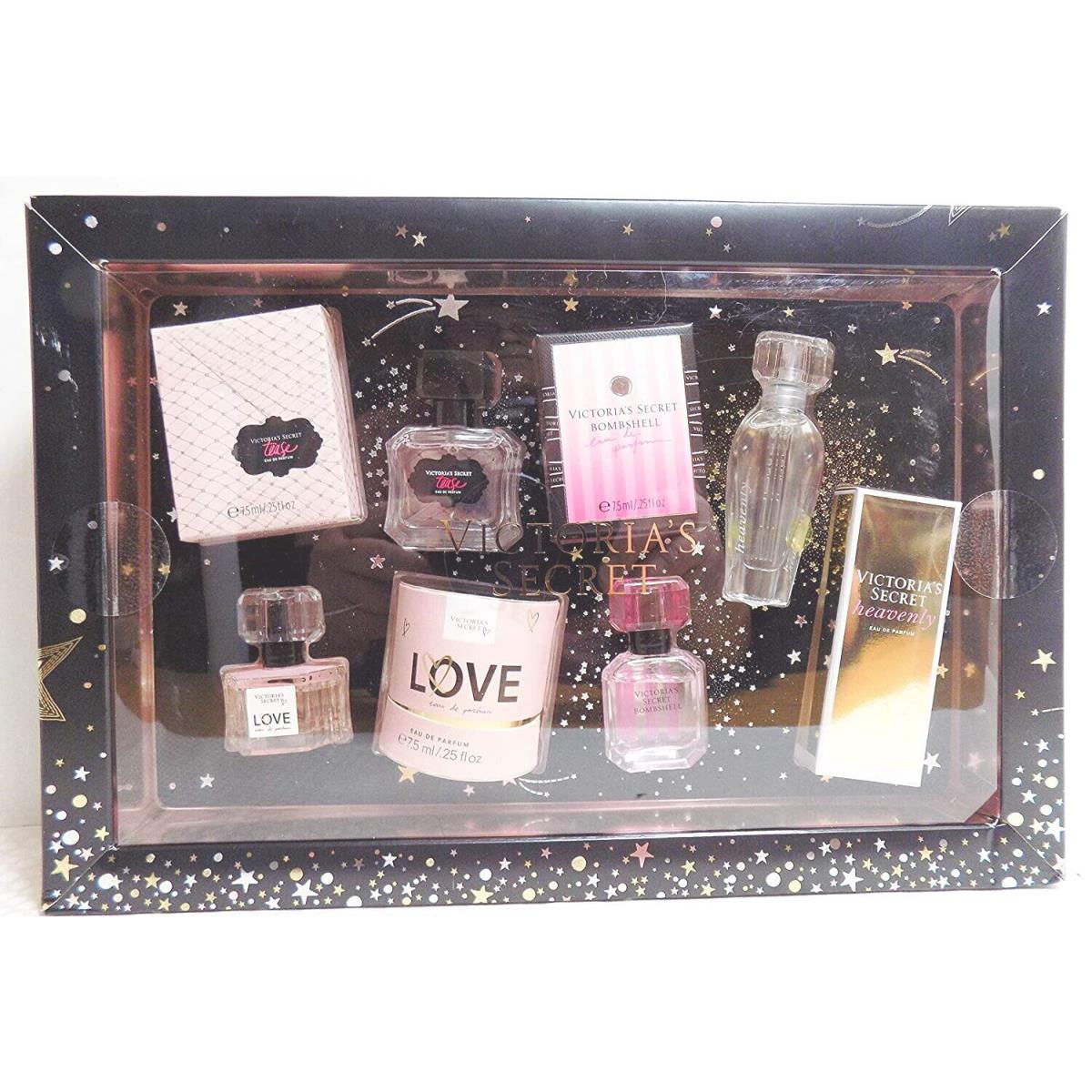 Victoria`s Secret Gift Set 4 Pieces 4X0.25oz Heavenly Bombshell Tease Love