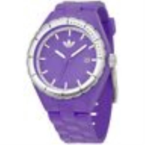 Adidas Med Purple+silver Watch+date Cambridge ADH2040