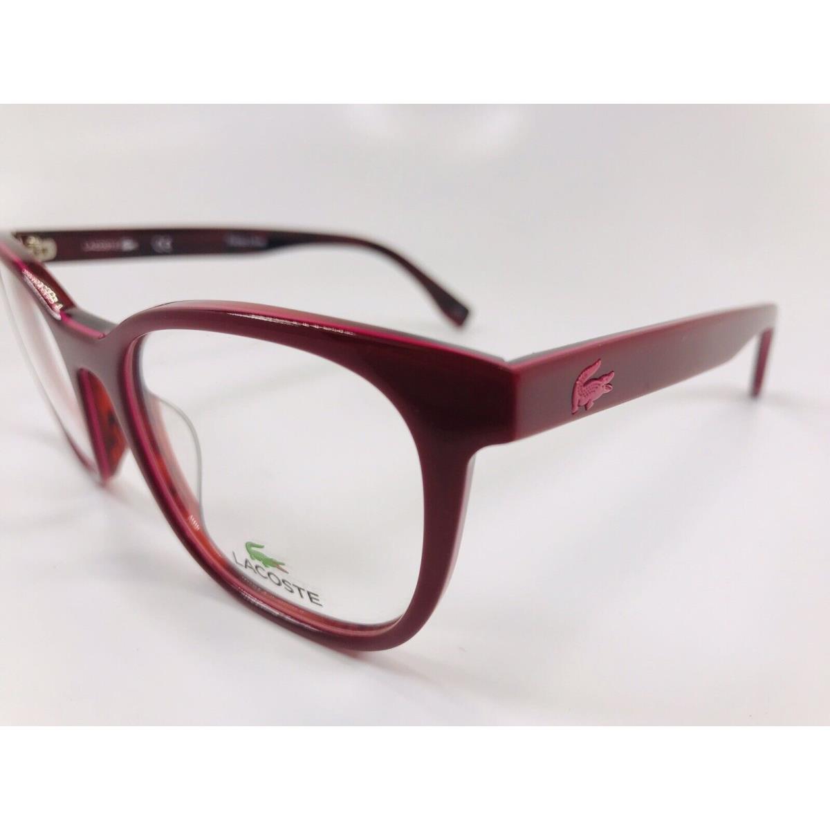 Lacoste eyeglasses  - 615 , Red Frame 2