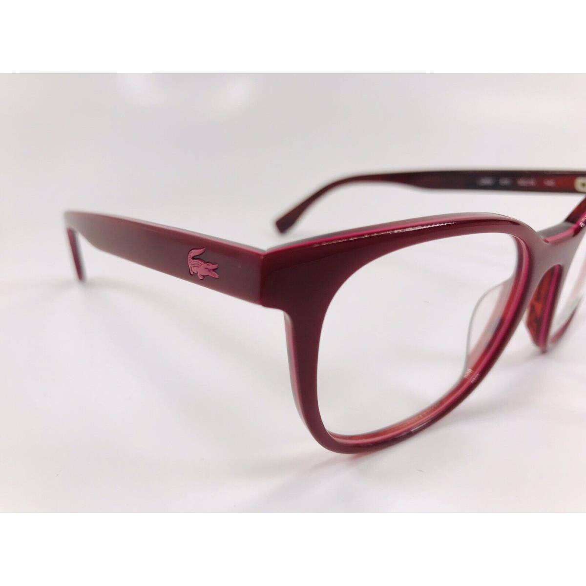 Lacoste eyeglasses  - 615 , Red Frame 3