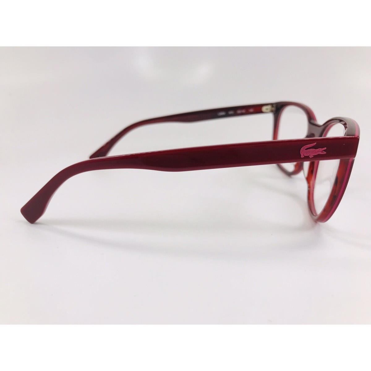 Lacoste eyeglasses  - 615 , Red Frame 4