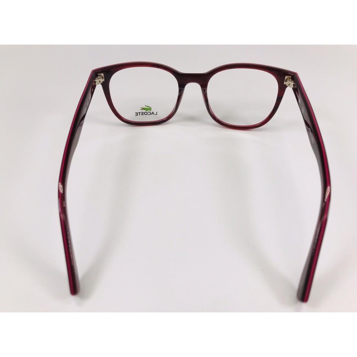 Lacoste eyeglasses  - 615 , Red Frame 7