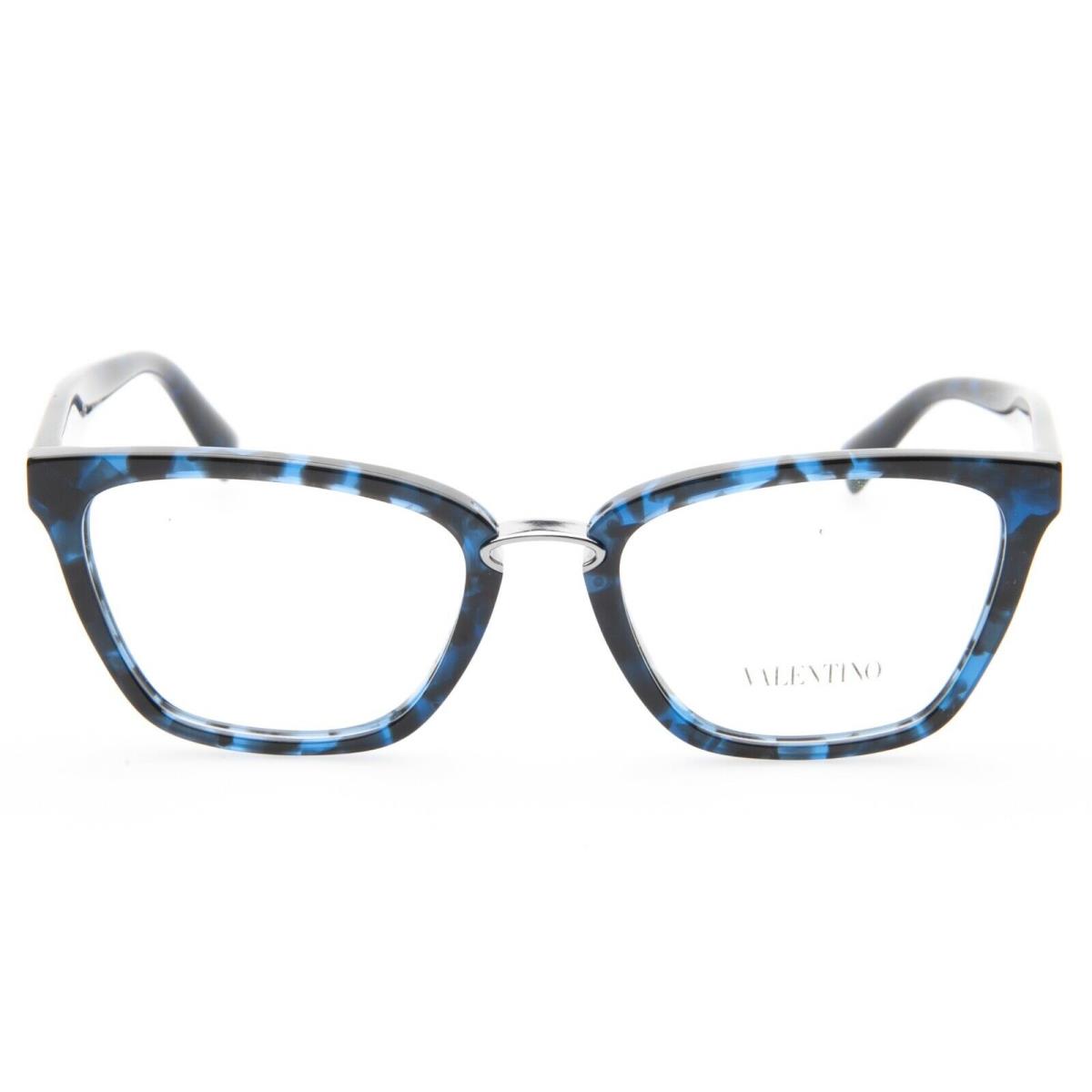 Valentino VA 3016 5031 Havana Blue Eyeglasses Glasses 51-19-140 B37mm Italy