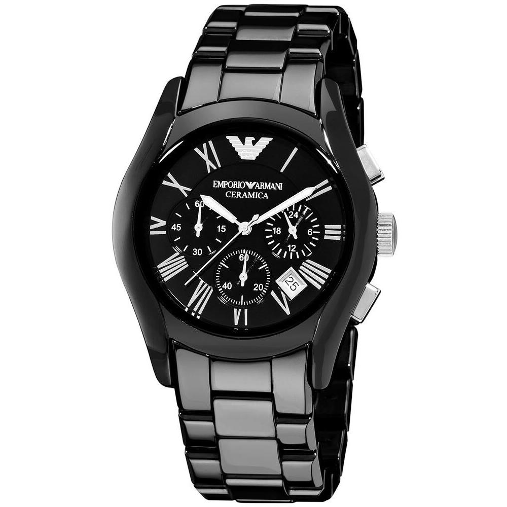 Emporio Armani Black Ceramica Ceramic Chronograph WATCH-AR1400