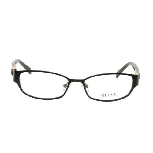Guess Women`s Eyeglasses GU 2412 B84 Satin Black 52 16 135 Frames Oval
