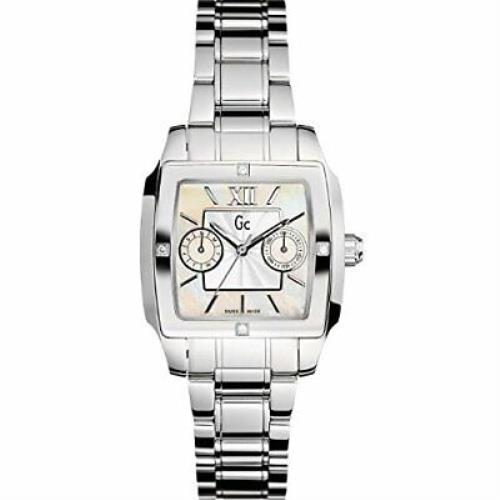 Guess GC Collection Women`s Swiss Made Stainless Steel Watch 43000L1