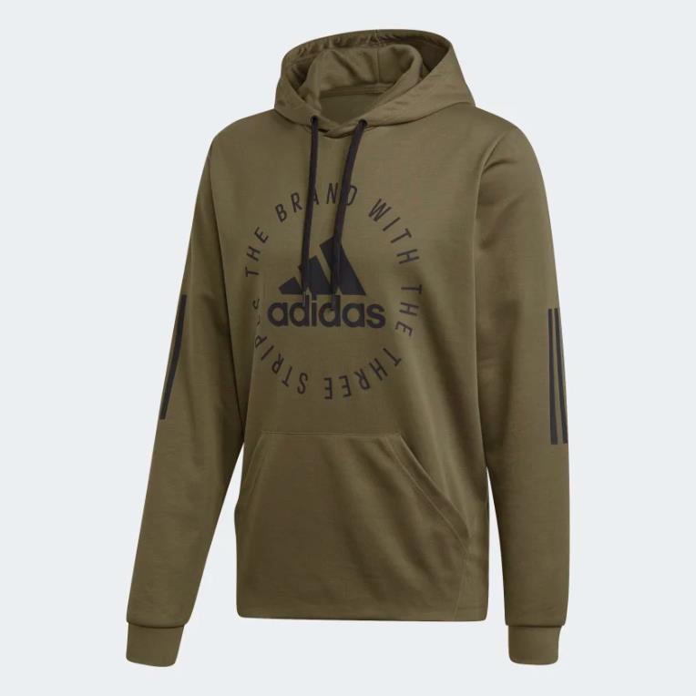 olive green adidas clothing