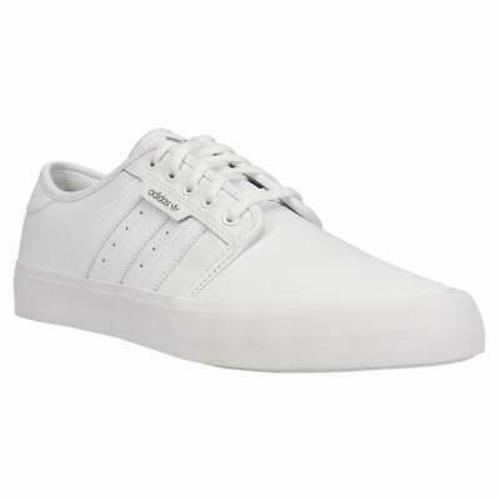 adidas seeley white leather