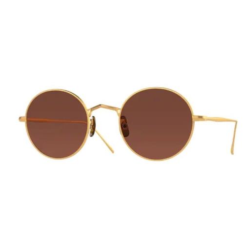 Oliver Peoples 0OV1293ST G. PONTI-3 5414C5 Brushed Brass Unisex Sunglasses