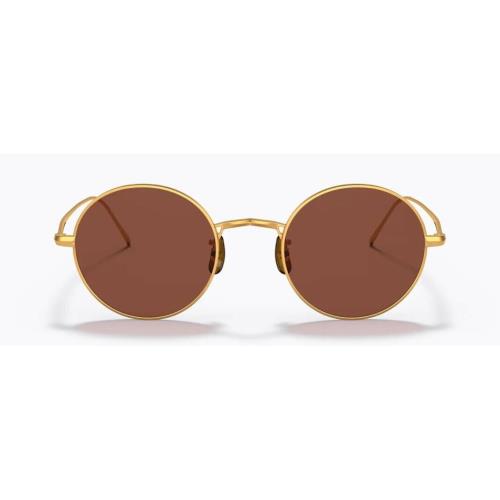 Oliver Peoples 0OV1293ST G. PONTI-3 5414C5 Brushed Brass Unisex Sunglasses