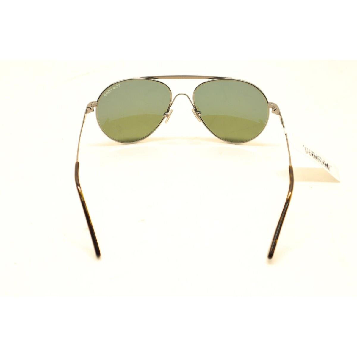 Tom Ford sunglasses Smith - Gray Frame, Green Lens