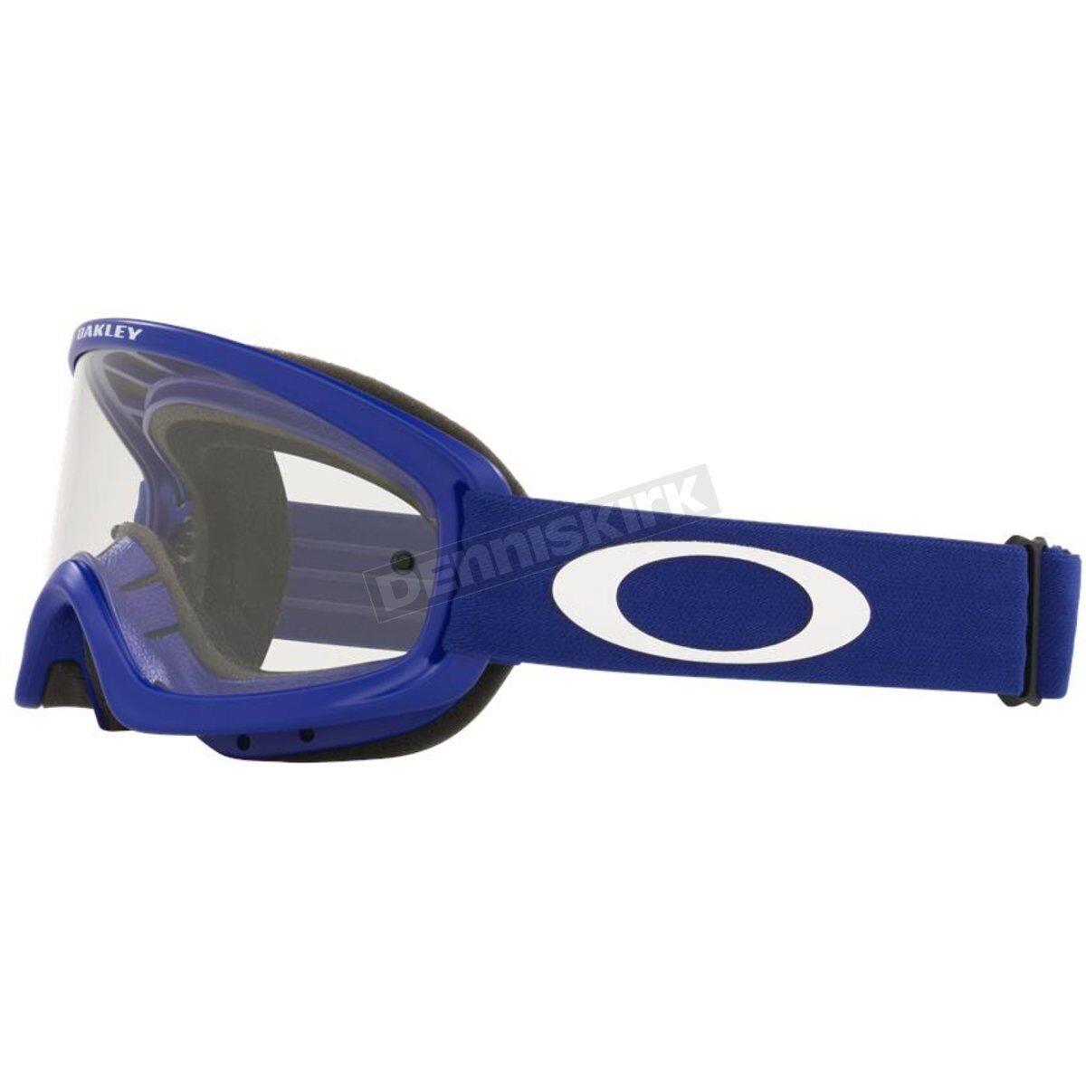 Oakley Youth Blue O-frame 2.0 Pro XS MX Goggles W/clear Lens - 0OO7116 711613