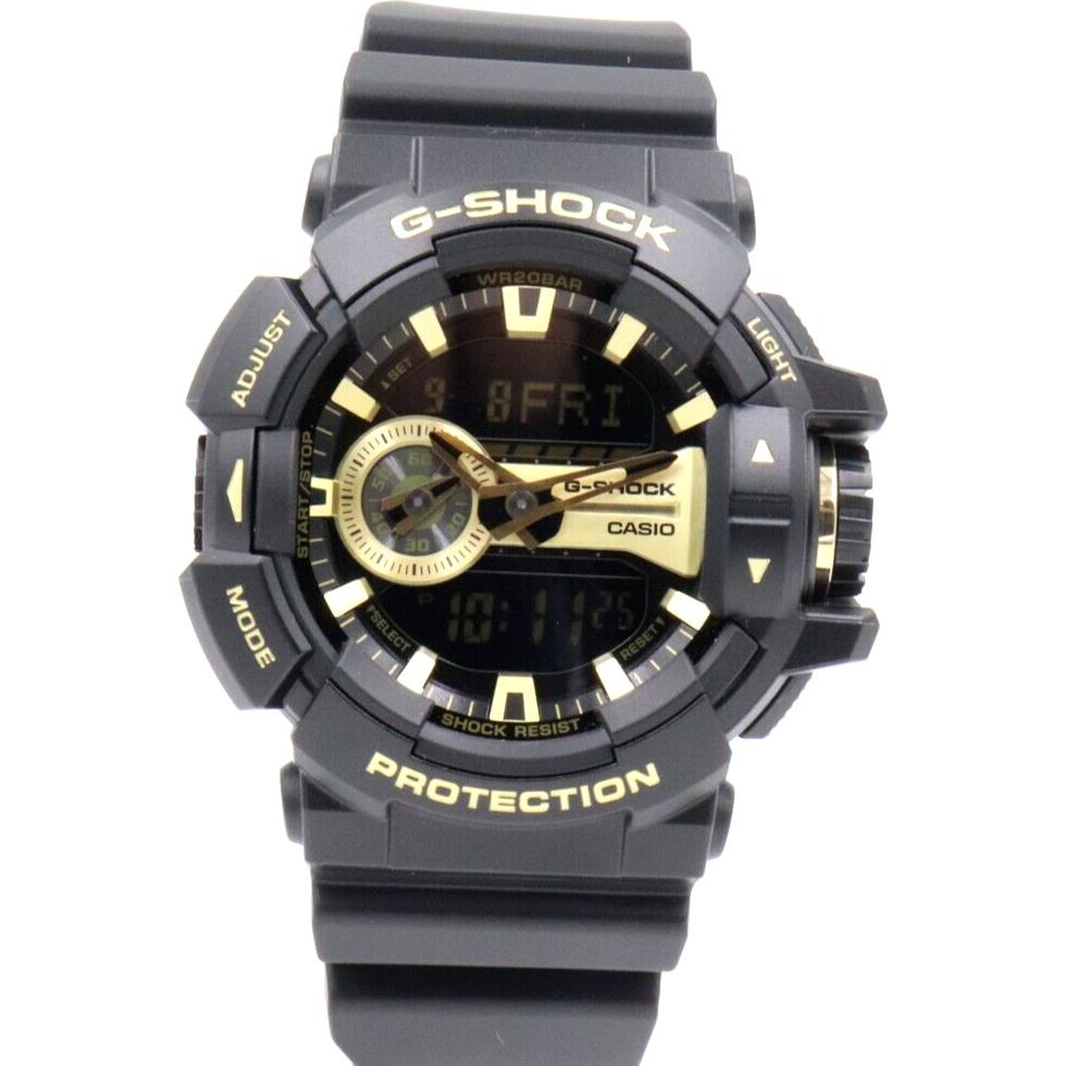 Casio G-shock Chronograph Analog-digital Men Watch 52mm GA400GB-1A9