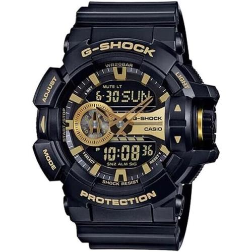 Casio G-shock GA400GB-1A9 Analog-digital Rotary Metallica Dial Watch