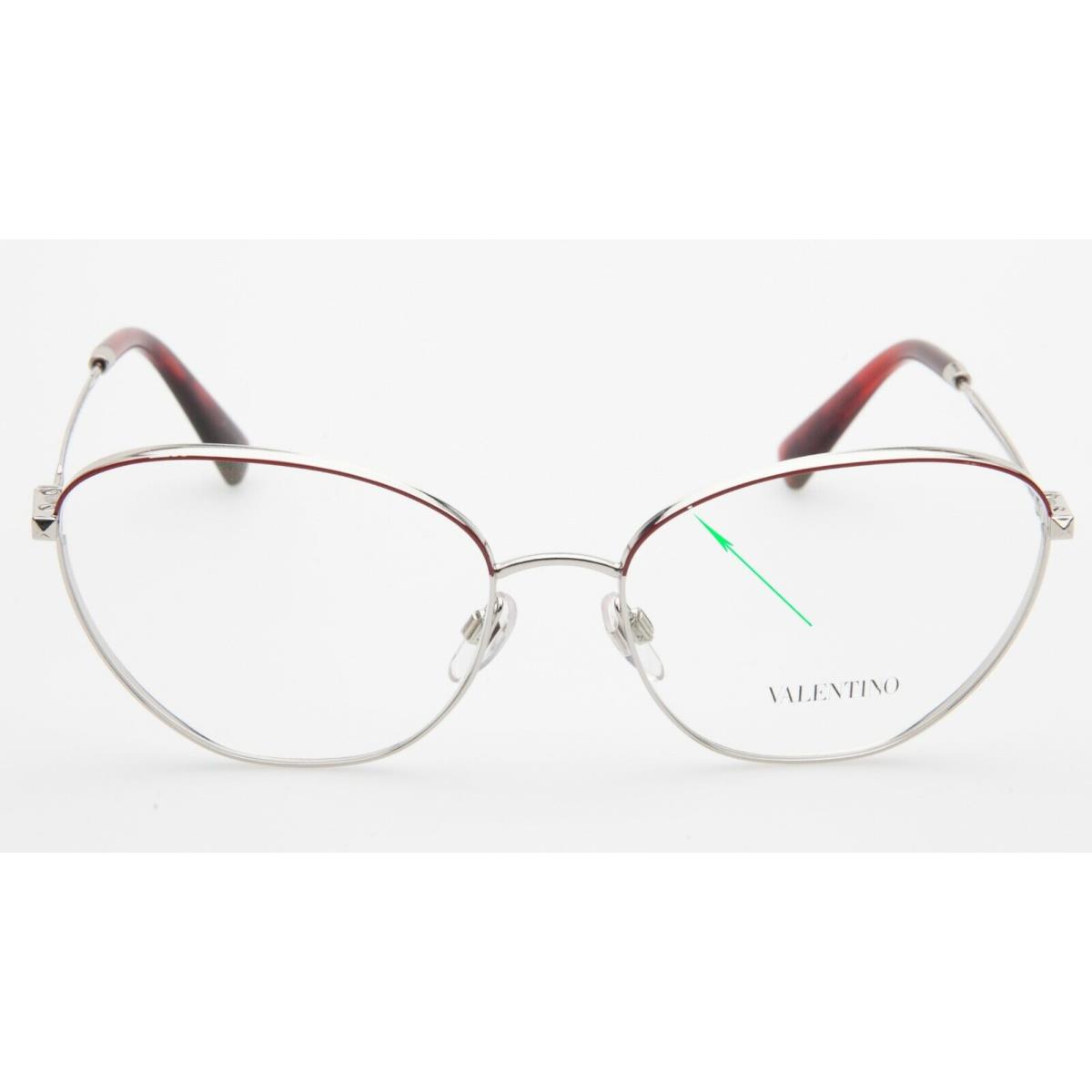 Valentino VA 1010 3032 Silver /red Eyeglasses Glasses 53-17-140 B45 Italy Read