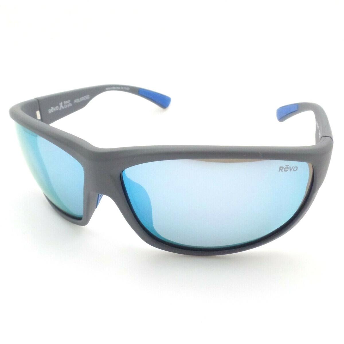 Revo sunglasses Caper - Matte Grey , Blue Water Lens