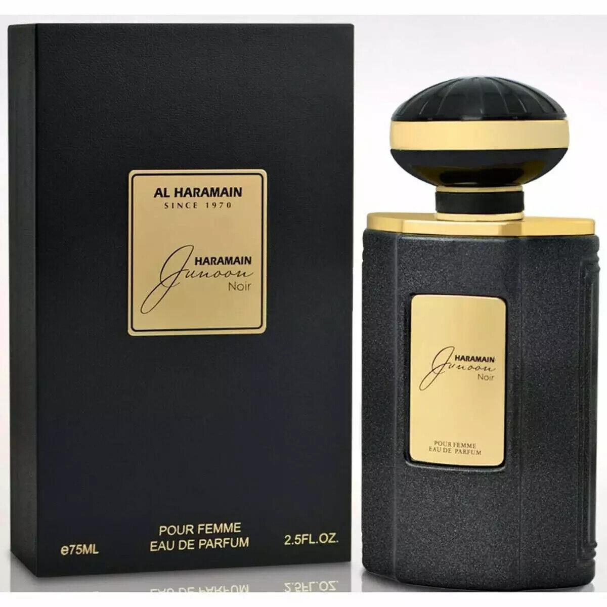 Haramain Junoon Noir by Al Haramain Perfume For Her Edp 2.5 oz