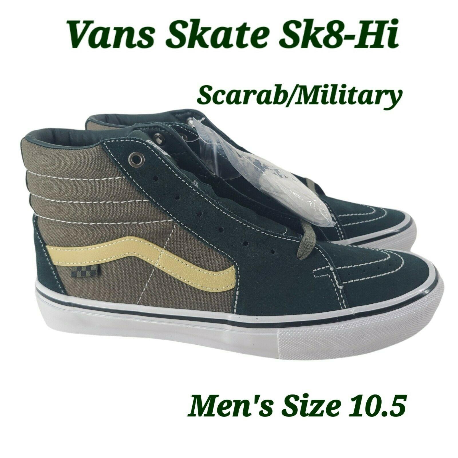 vans sk8 hi scarab