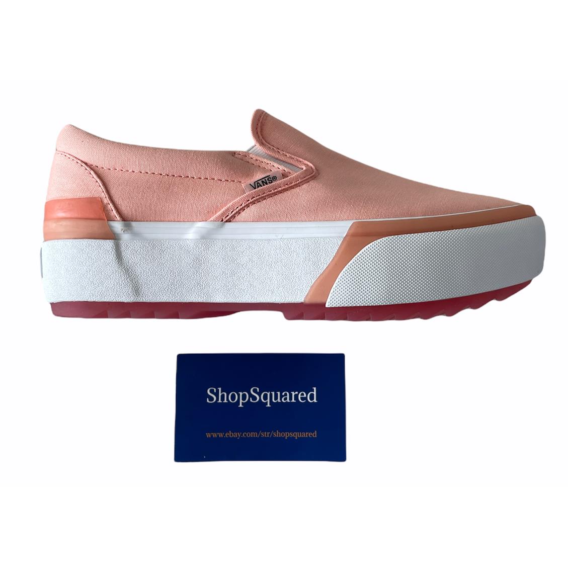 vans shoes peach