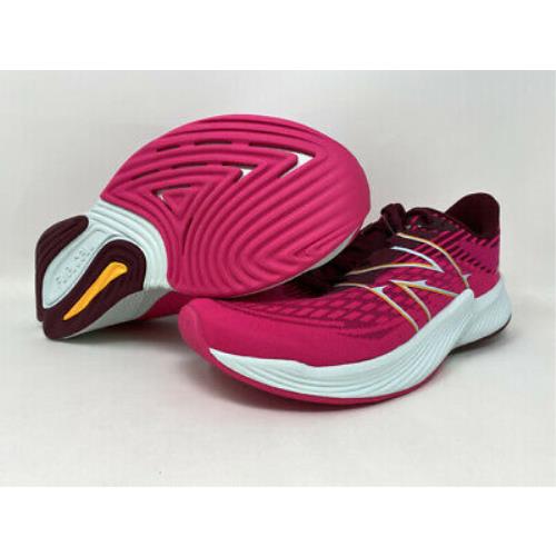 Balance Women`s Prism V2 Running Shoe Pink Glo/garnet 7 B M US