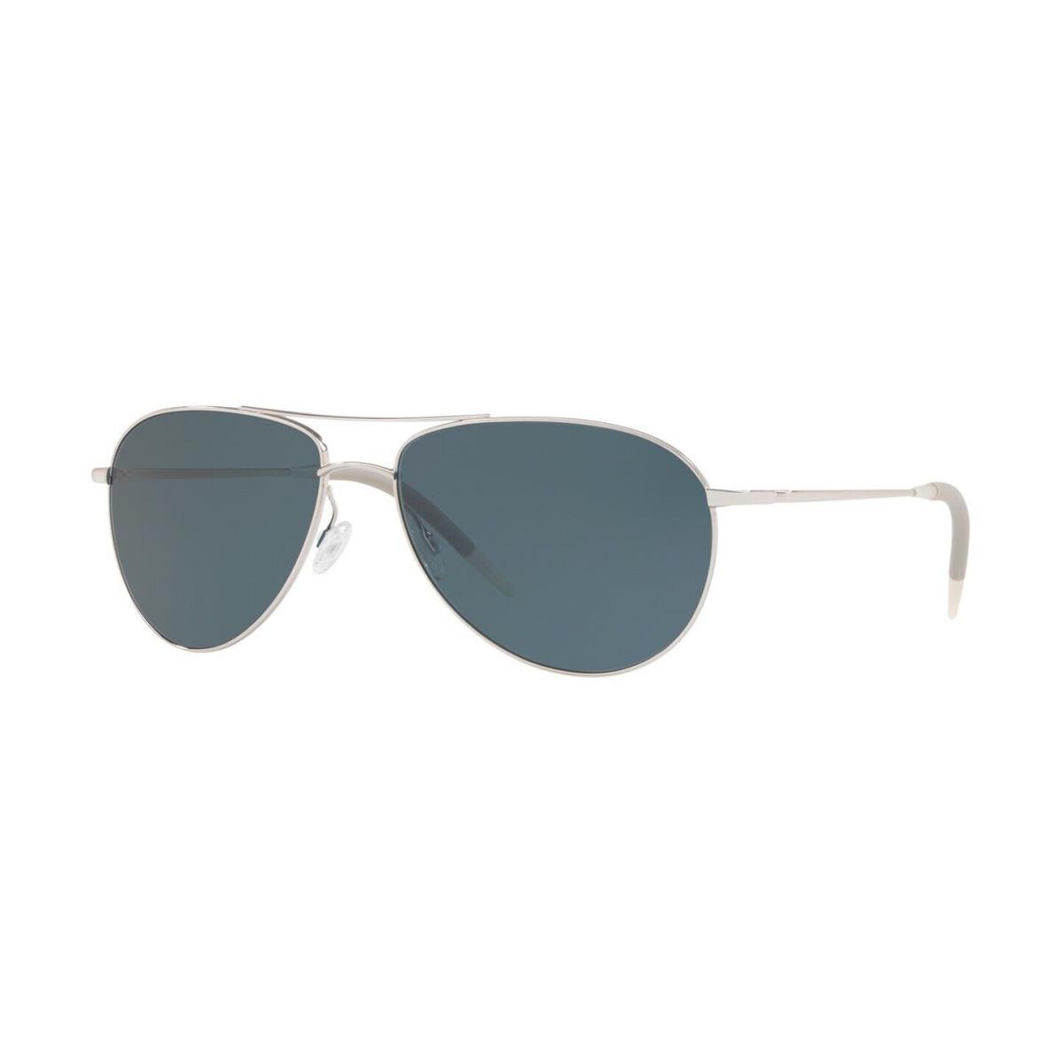 Oliver Peoples Benedict OV 1002S Silver/blue Vfx Polarized 5036/3R Sunglasses