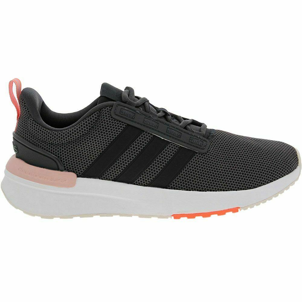 black adidas shoes with pink