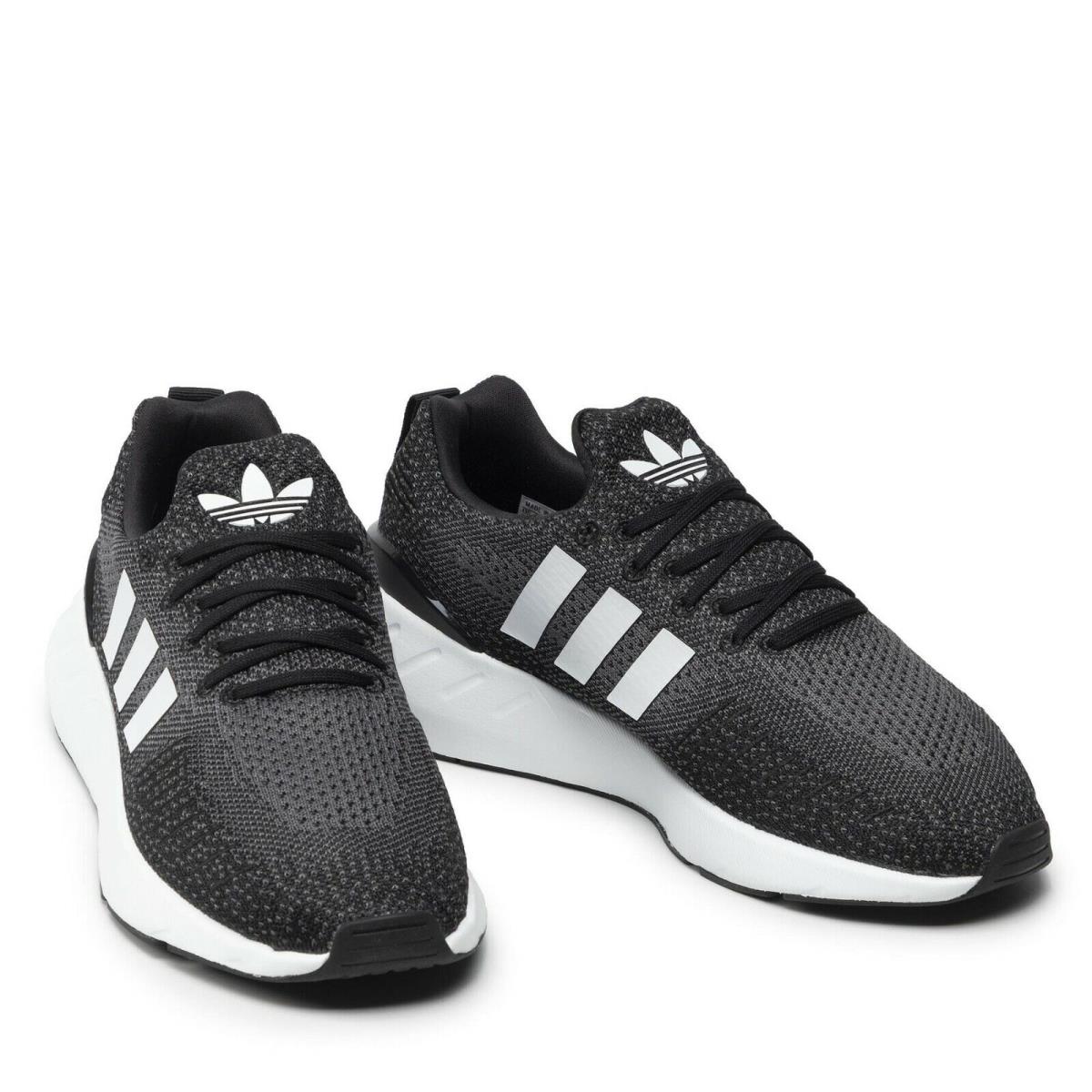 Adidas Originals Men`s Swift Run 22 Shoes Black/white GZ3496 f